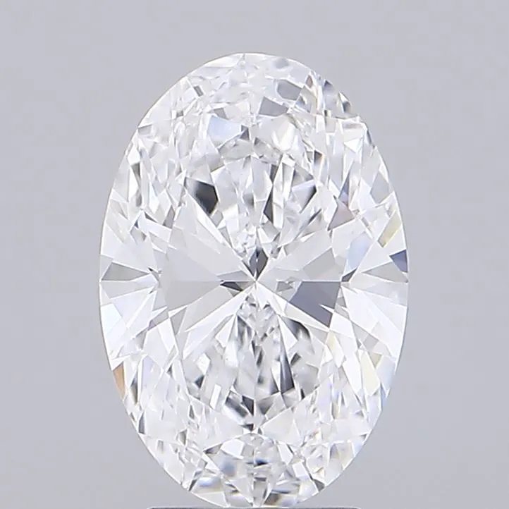 3.12ct Oval Lab Grown Diamond (Colour D, Clarity VVS2, IGI Certified)