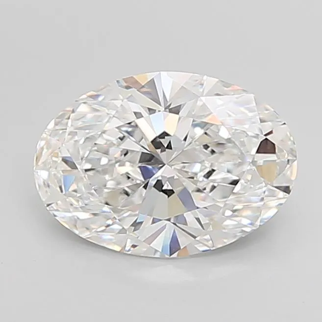 3.19ct Oval Lab Grown Diamond (Colour D, Clarity IF, Cut EX, IGI Certified)