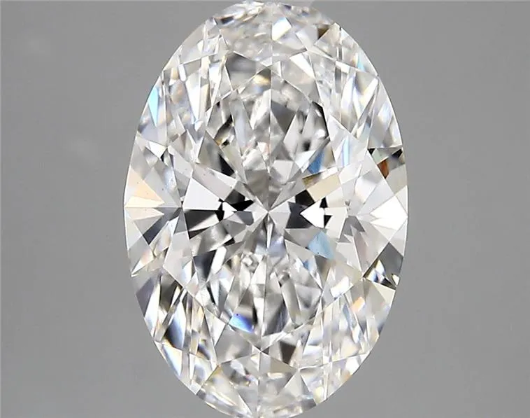 3.21ct Oval Lab Grown Diamond (Colour D, Clarity VVS2, IGI Certified)