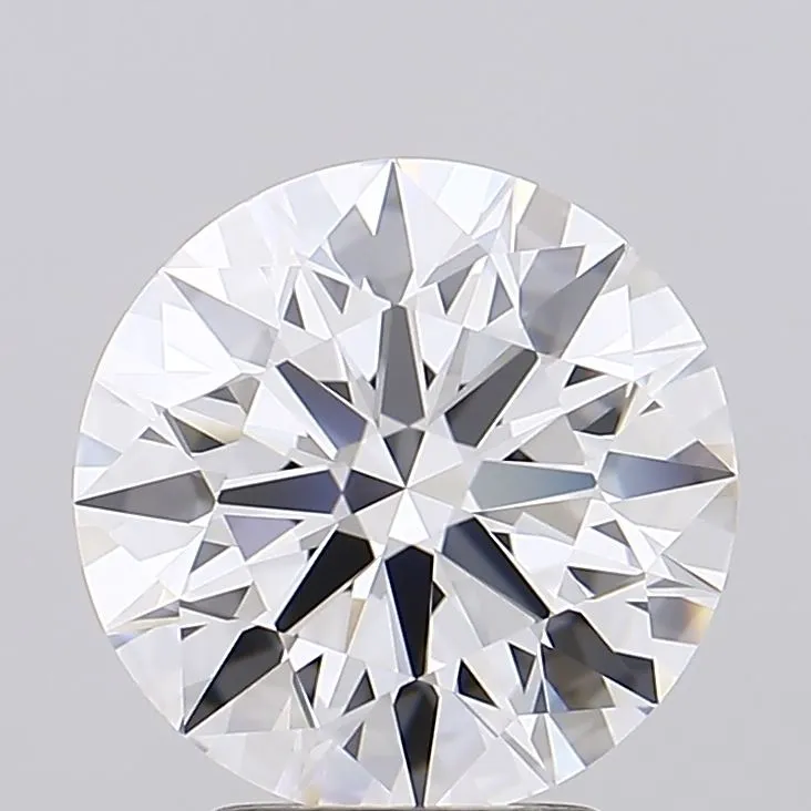 3.21ct Round Lab Grown Diamond (Colour D, Clarity IF, Cut ID, IGI Certified)