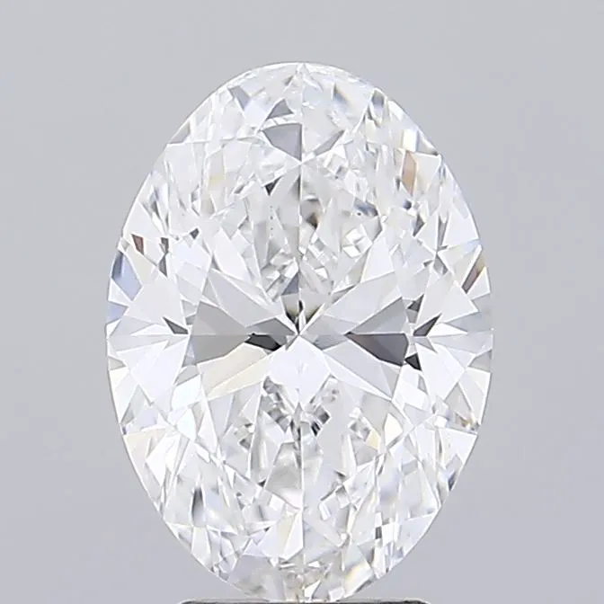3.23ct Oval Lab Grown Diamond (Colour E, Clarity VVS1, IGI Certified)