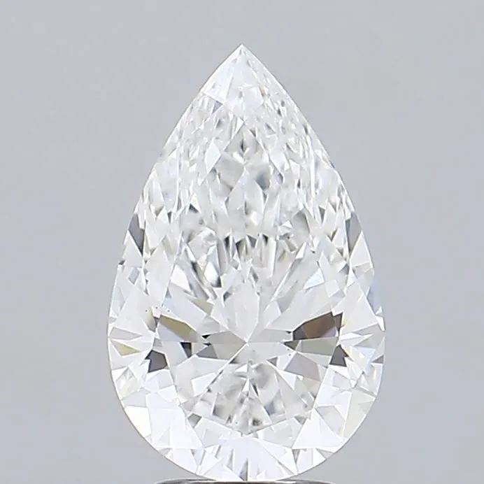 3.33ct Pear Lab Grown Diamond (Colour E, Clarity VS1, IGI Certified)