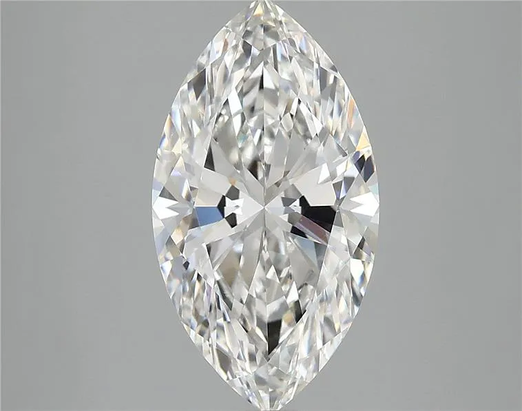 3.38ct Marquise Lab Grown Diamond (Colour F, Clarity VVS2, IGI Certified)