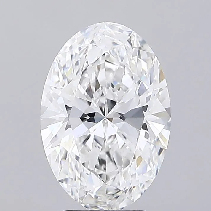 3.48ct Oval Lab Grown Diamond (Colour E, Clarity VVS2, IGI Certified)