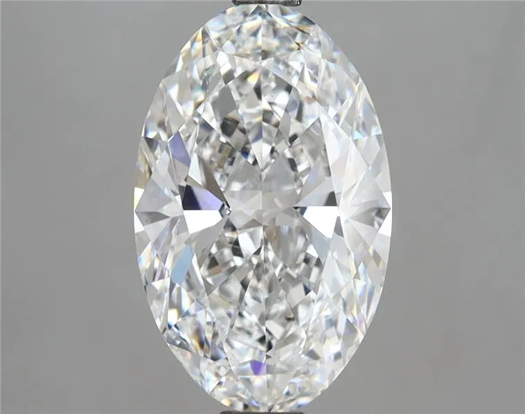 3.51ct Oval Lab Grown Diamond (Colour D, Clarity VVS2, IGI Certified)