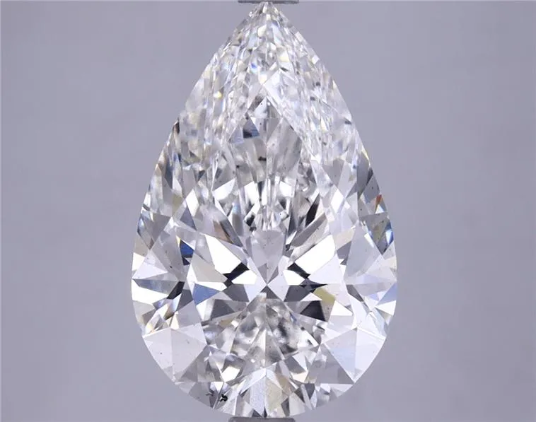 3.51ct Pear Lab Grown Diamond (Colour G, Clarity SI1, Cut EX, IGI Certified)