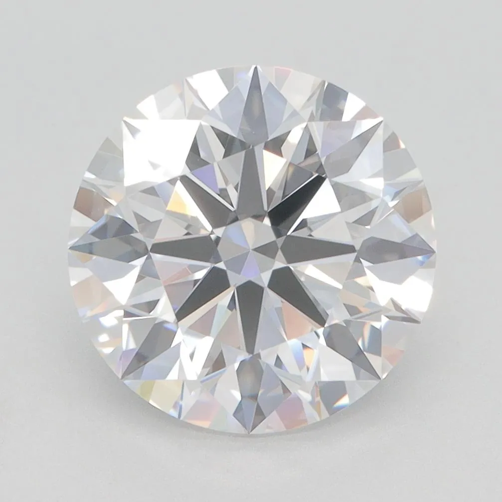 3.51ct Round Lab Grown Diamond (Colour E, Clarity VVS1, Cut EX, GIA Certified)