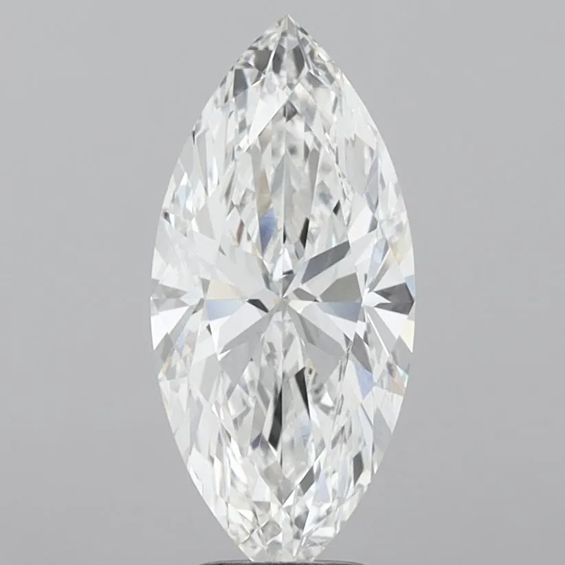 3.54ct Marquise Lab Grown Diamond (Colour E, Clarity VVS2, IGI Certified)