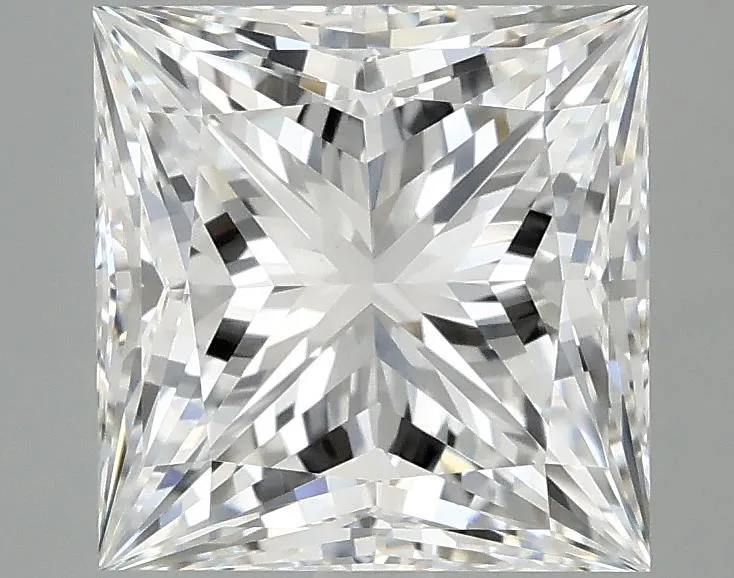 3.54ct Princess Lab Grown Diamond (Colour E, Clarity VVS2, IGI Certified)