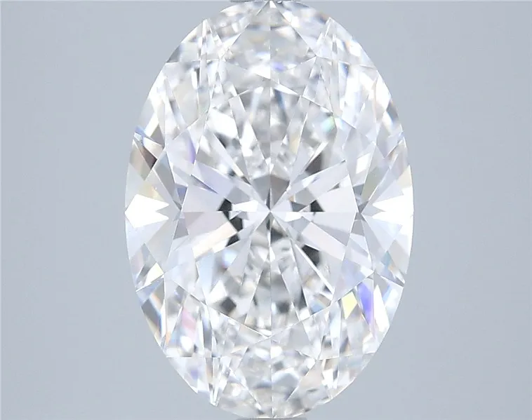 3.55ct Oval Lab Grown Diamond (Colour E, Clarity VVS2, IGI Certified)