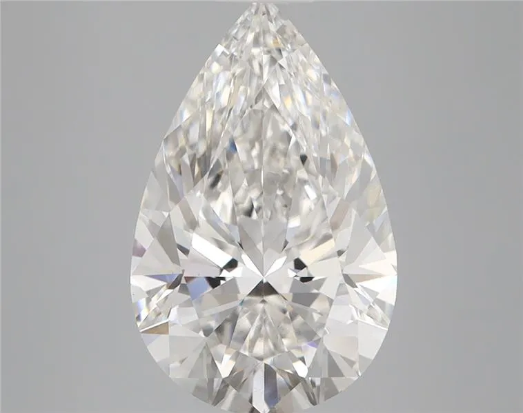 3.55ct Pear Lab Grown Diamond (Colour E, Clarity VVS2, IGI Certified)
