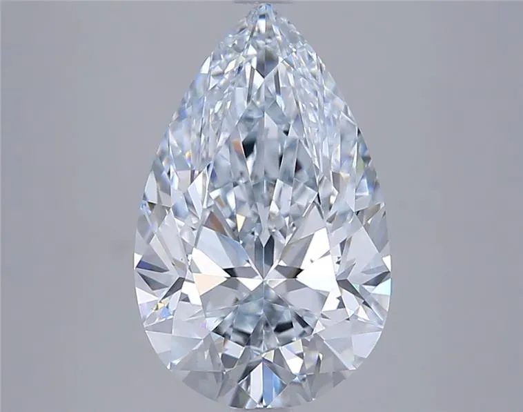 3.56ct Pear Lab Grown Diamond (Colour G, Clarity VS1, IGI Certified)