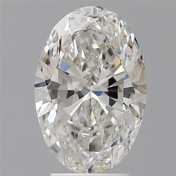 3.58ct Oval Lab Grown Diamond (Colour F, Clarity VVS2, IGI Certified)