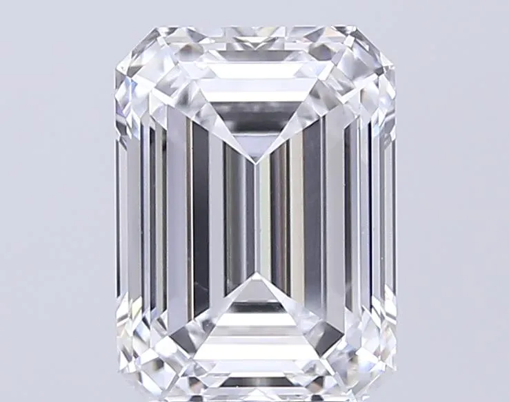 3.69ct Emerald Lab Grown Diamond (Colour D, Clarity VVS2, GIA Certified)