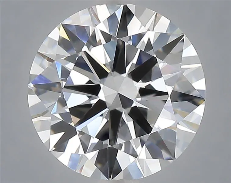 3.70ct Round Lab Grown Diamond (Colour E, Clarity VVS2, Cut EX, IGI Certified)