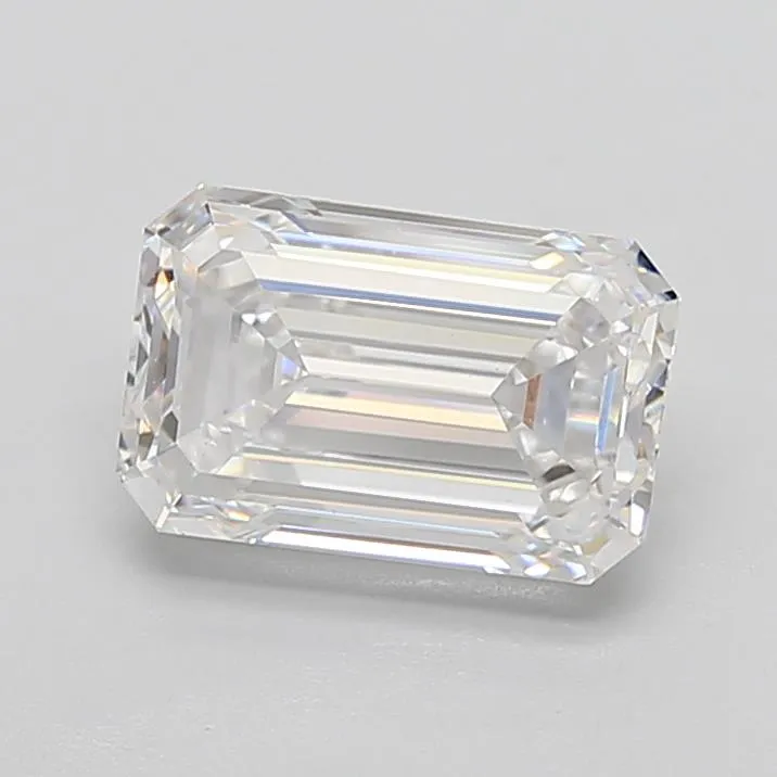 3.71ct Emerald Lab Grown Diamond (Colour D, Clarity VVS2, IGI Certified)