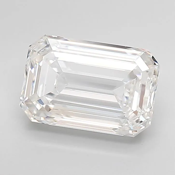 3.71ct Emerald Lab Grown Diamond (Colour E, Clarity VVS2, IGI Certified)