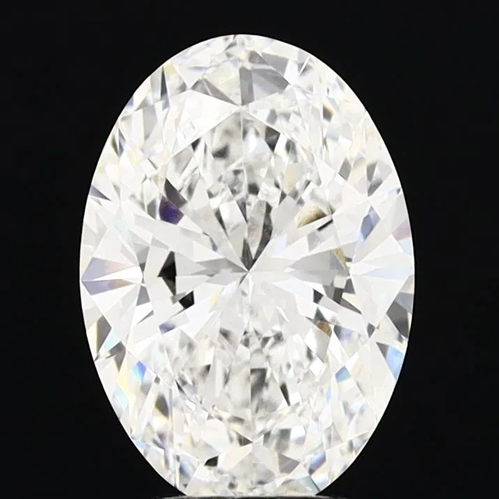 3.72ct Oval Lab Grown Diamond (Colour E, Clarity VVS2, IGI Certified)