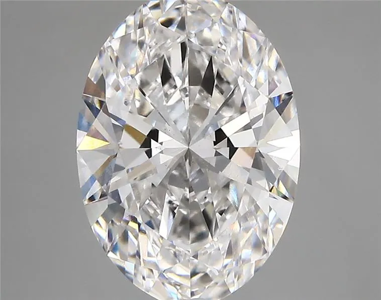 3.74ct Oval Lab Grown Diamond (Colour F, Clarity VS1, Cut EX, GIA Certified)