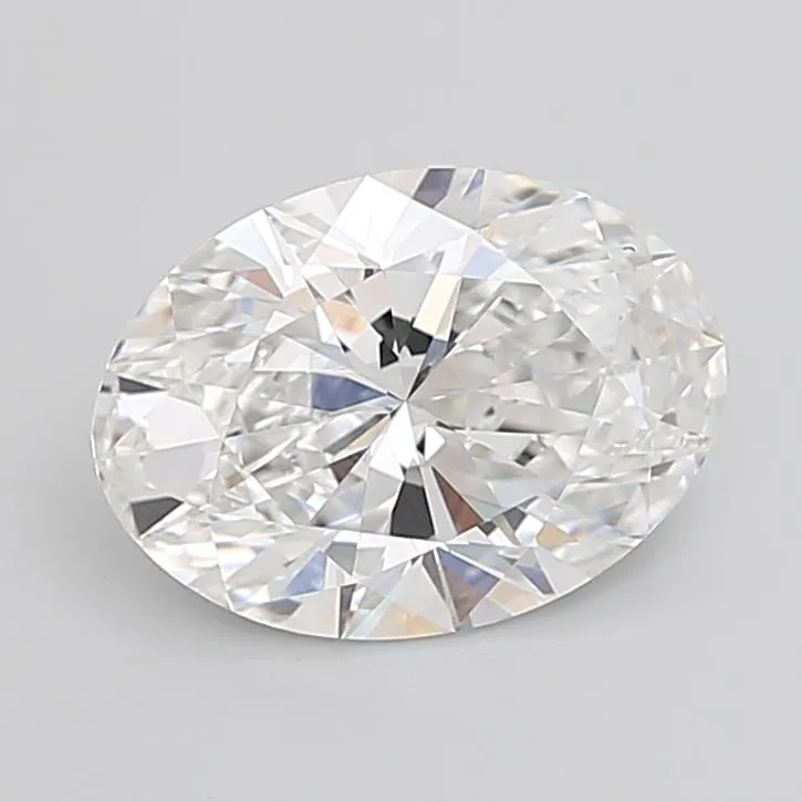 3.76ct Oval Lab Grown Diamond (Colour E, Clarity VVS2, IGI Certified)
