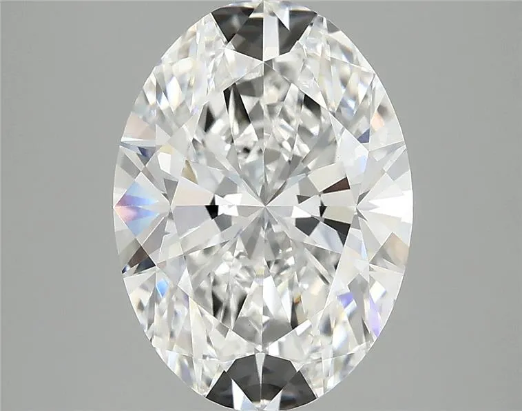 3.80ct Oval Lab Grown Diamond (Colour E, Clarity VVS2, IGI Certified)