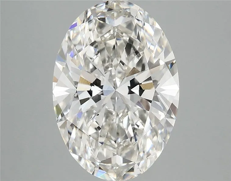 3.89ct Oval Lab Grown Diamond (Colour G, Clarity VS2, IGI Certified)