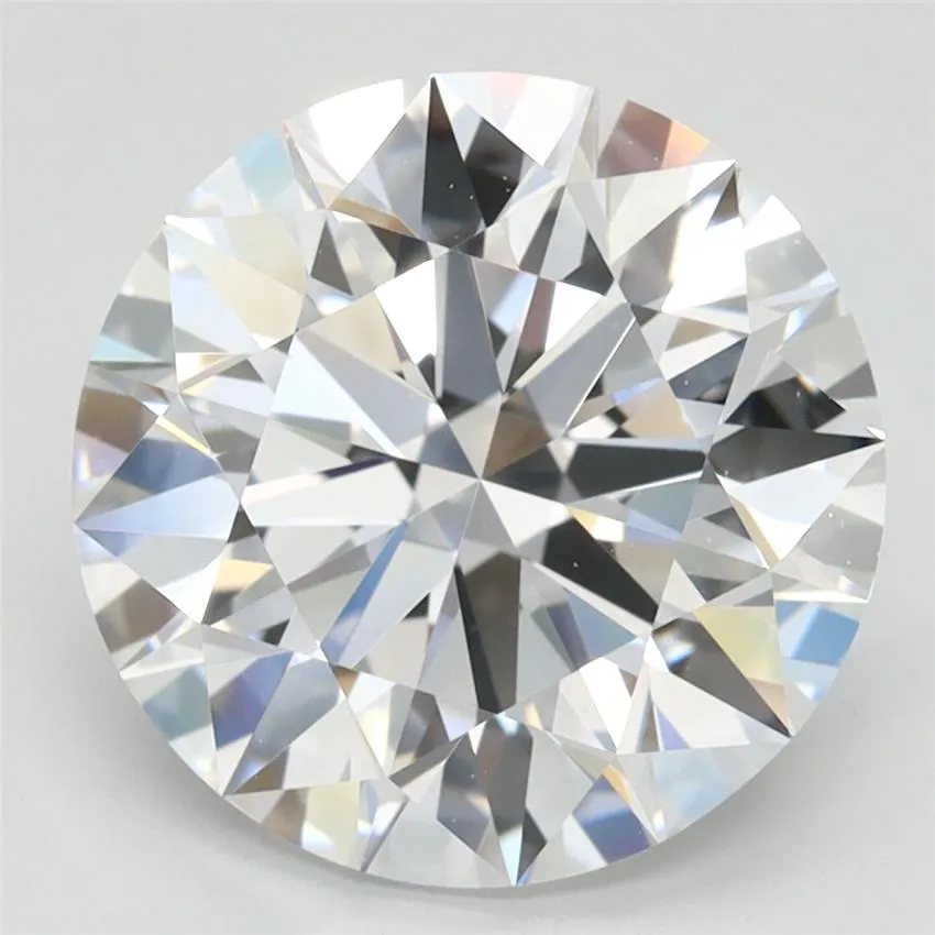 3.89ct Round Lab Grown Diamond (Colour D, Clarity IF, Cut ID, IGI Certified)