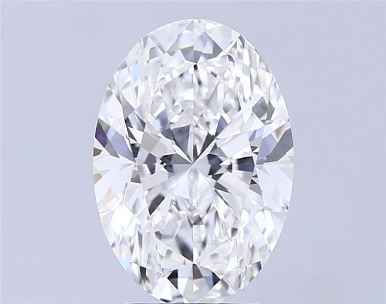 3.90ct Oval Lab Grown Diamond (Colour E, Clarity VVS2, IGI Certified)