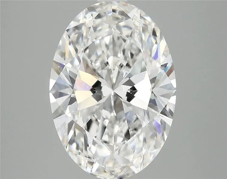 3.94ct Oval Lab Grown Diamond (Colour F, Clarity VVS2, IGI Certified)