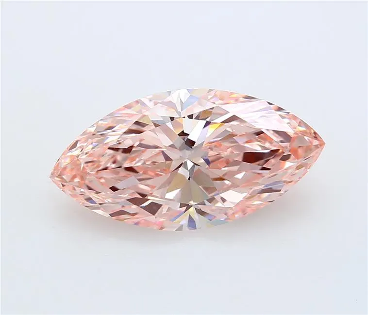 4.00ct Marquise Lab Grown Diamond (Colour Fancy Intense Pink, Clarity VVS1, IGI Certified)