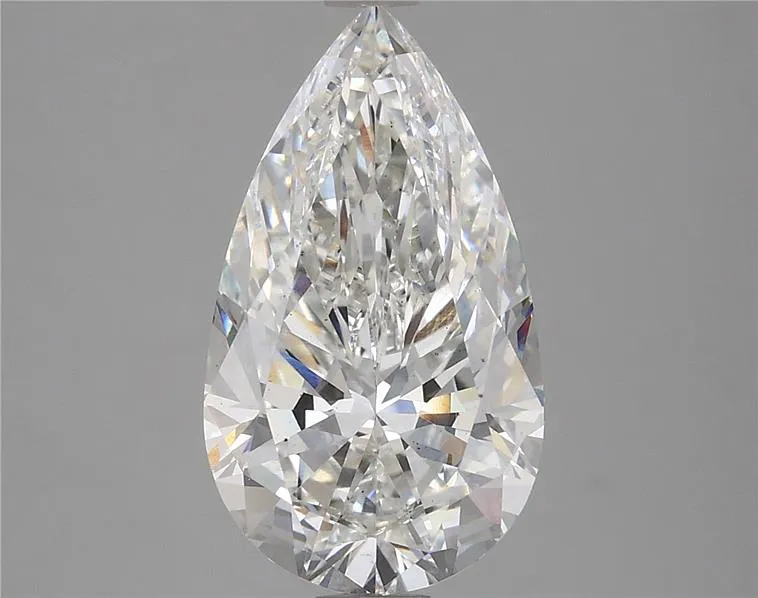 4.04ct Pear Lab Grown Diamond (Colour G, Clarity VS2, IGI Certified)