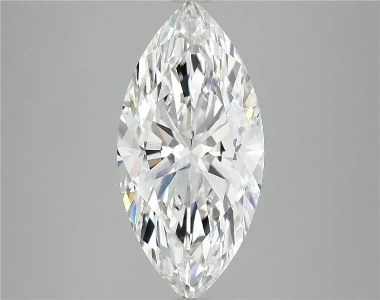 4.06ct Marquise Lab Grown Diamond (Colour E, Clarity VVS2, IGI Certified)