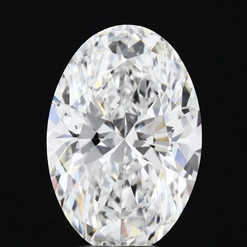4.07ct Oval Lab Grown Diamond (Colour D, Clarity VVS2, IGI Certified)