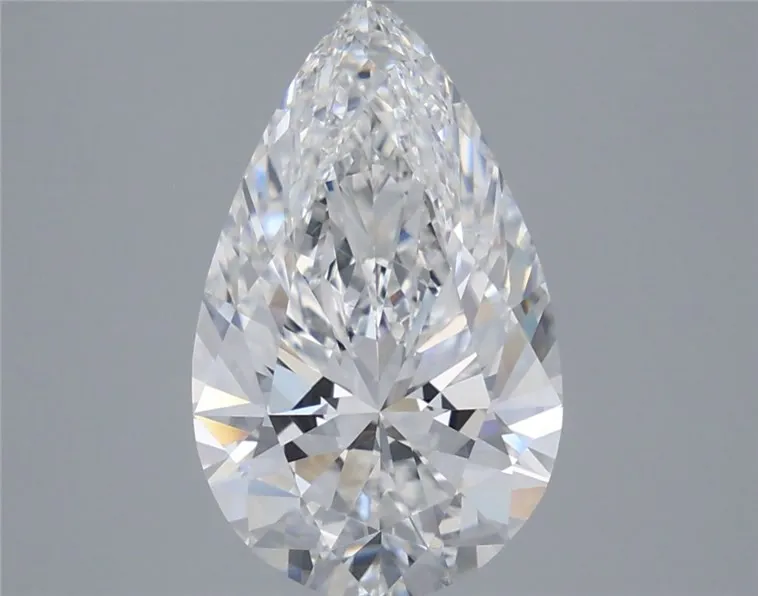 4.07ct Pear Lab Grown Diamond (Colour E, Clarity VVS2, IGI Certified)