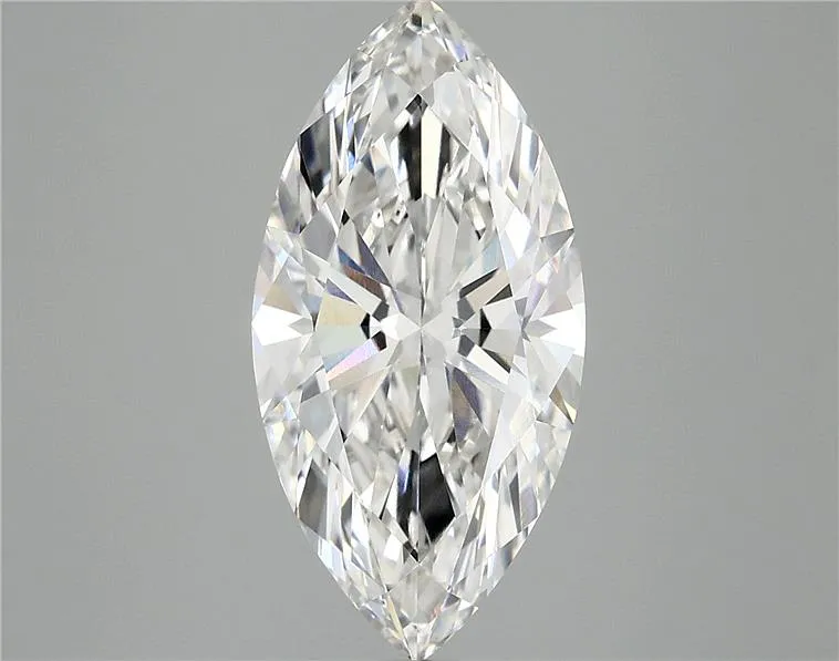 4.09ct Marquise Lab Grown Diamond (Colour F, Clarity VVS2, IGI Certified)
