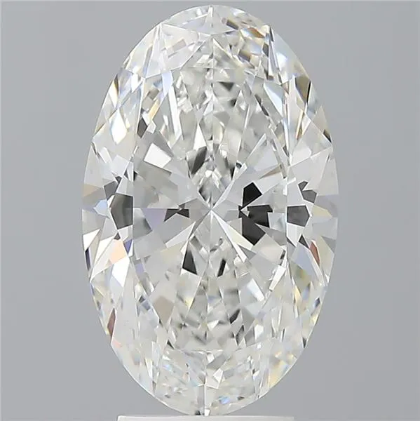 4.09ct Oval Lab Grown Diamond (Colour E, Clarity VVS2, IGI Certified)