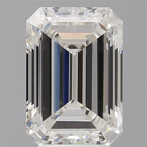 4.10ct Emerald Lab Grown Diamond (Colour F, Clarity VVS1, IGI Certified)