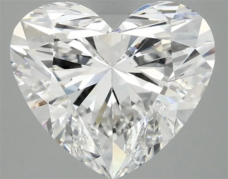 4.10ct Heart Lab Grown Diamond (Colour D, Clarity VVS2, IGI Certified)