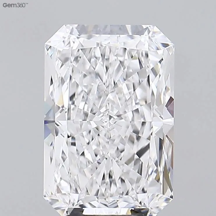4.14ct Radiant Lab Grown Diamond (Colour D, Clarity VVS1, IGI Certified)