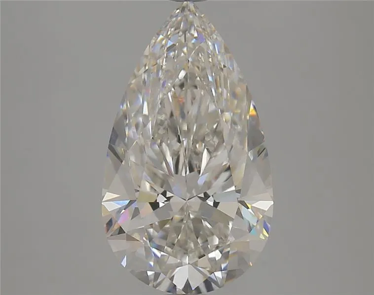 4.15ct Pear Lab Grown Diamond (Colour H, Clarity VVS2, IGI Certified)