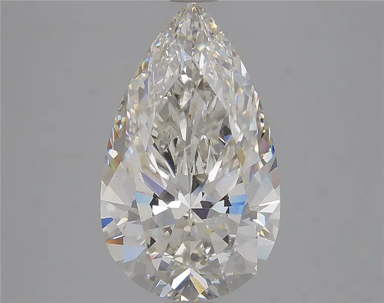 4.17ct Pear Lab Grown Diamond (Colour G, Clarity VS2, IGI Certified)
