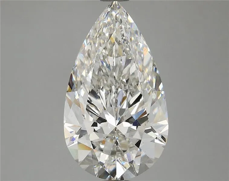4.19ct Pear Lab Grown Diamond (Colour G, Clarity VS2, IGI Certified)