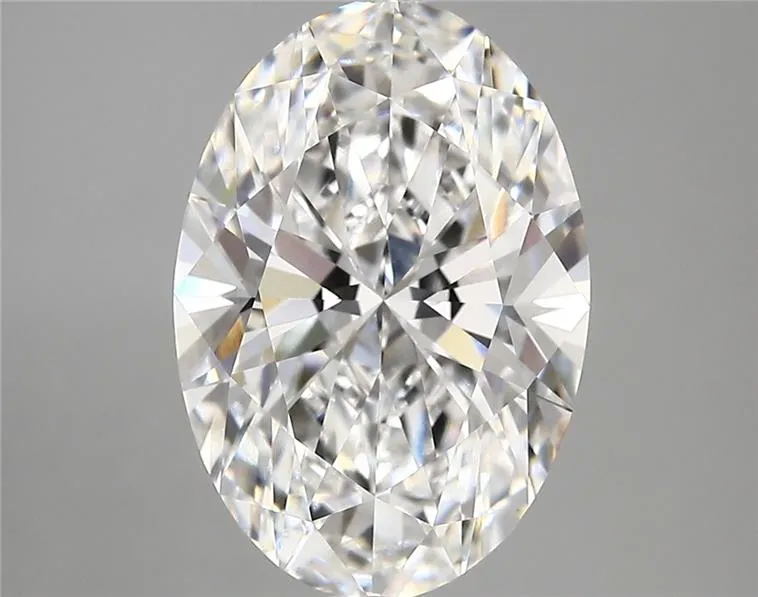 4.24ct Oval Lab Grown Diamond (Colour E, Clarity VS1, Cut EX, GIA Certified)