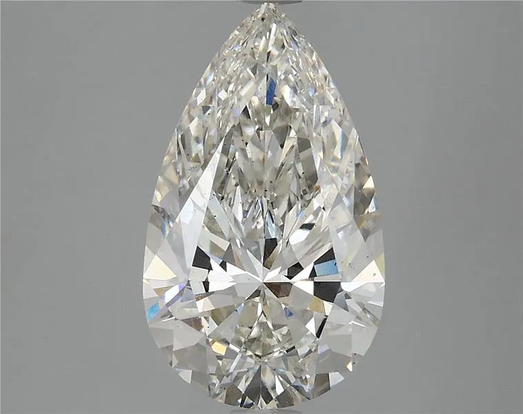 4.25ct Pear Lab Grown Diamond (Colour G, Clarity VS2, IGI Certified)