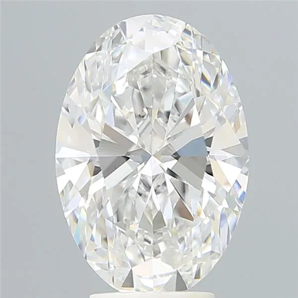 4.28ct Oval Lab Grown Diamond (Colour D, Clarity VVS2, IGI Certified)