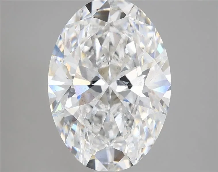 4.32ct Oval Lab Grown Diamond (Colour E, Clarity SI1, IGI Certified)