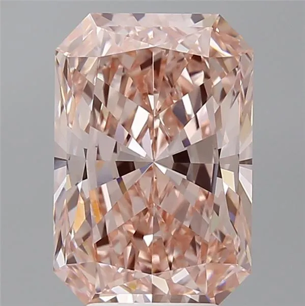 4.35ct Radiant Lab Grown Diamond (Colour Fancy Vivid Pink, Clarity VS1, IGI Certified)