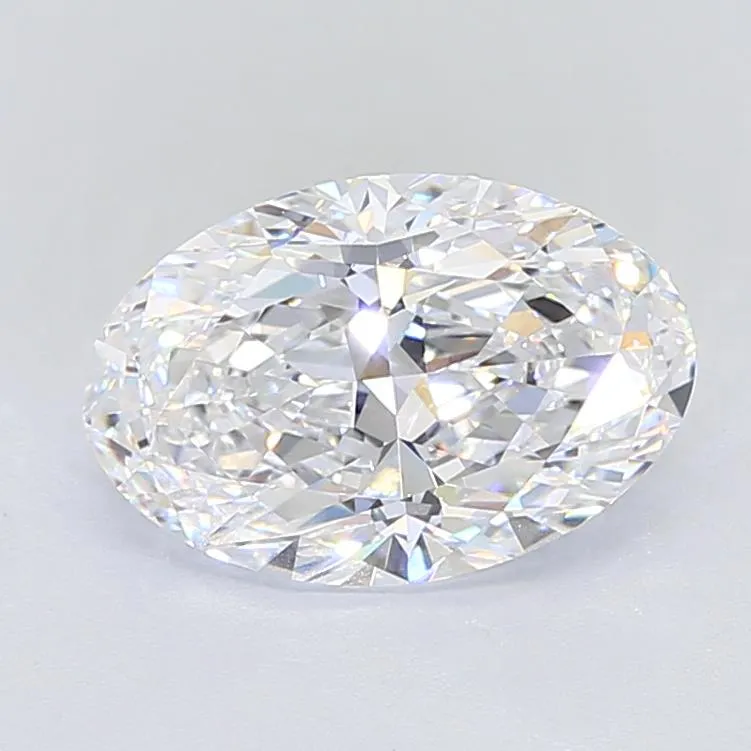 4.46ct Oval Lab Grown Diamond (Colour D, Clarity VVS1, IGI Certified)