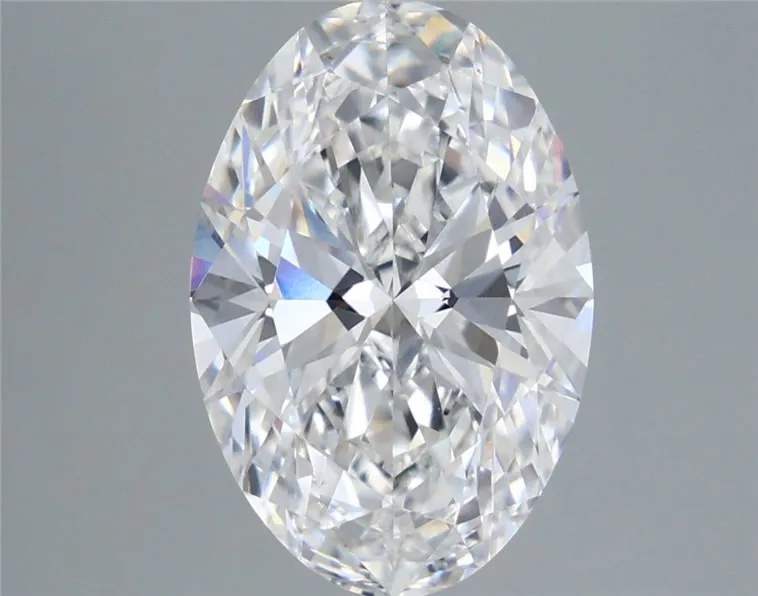 4.52ct Oval Lab Grown Diamond (Colour E, Clarity VVS2, IGI Certified)