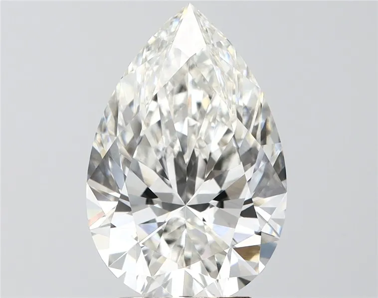 4.56ct Pear Lab Grown Diamond (Colour G, Clarity VVS2, IGI Certified)